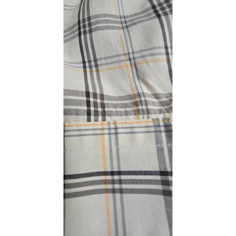 Gap Mens Medium Check‎ Long Sleeve Button Up Shirt Casual Classic NWOT 2010